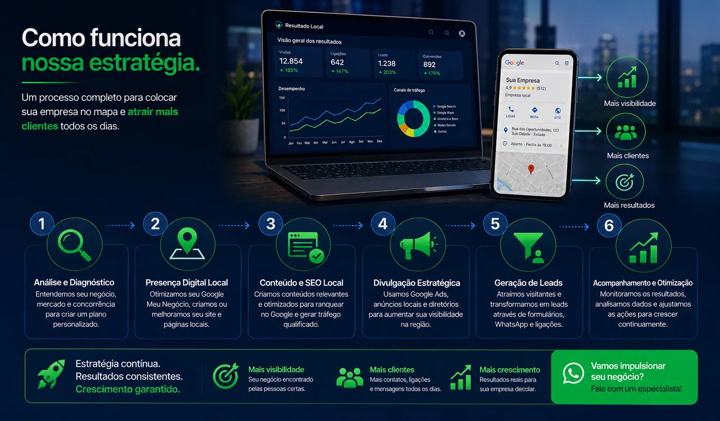 Como funciona a estratégia digital da Resultado Local