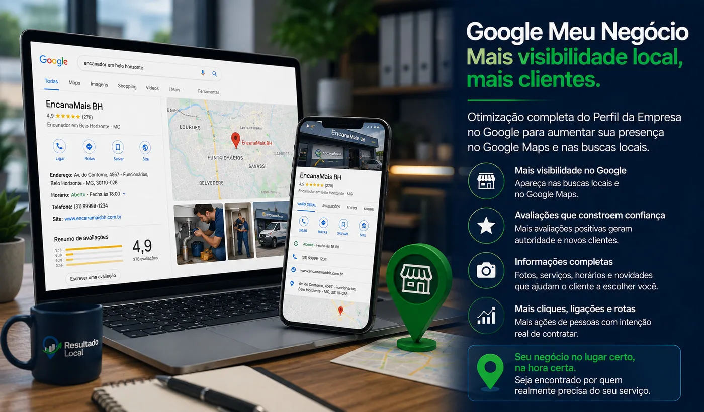 Otimização do Google Meu Negócio para empresas locais